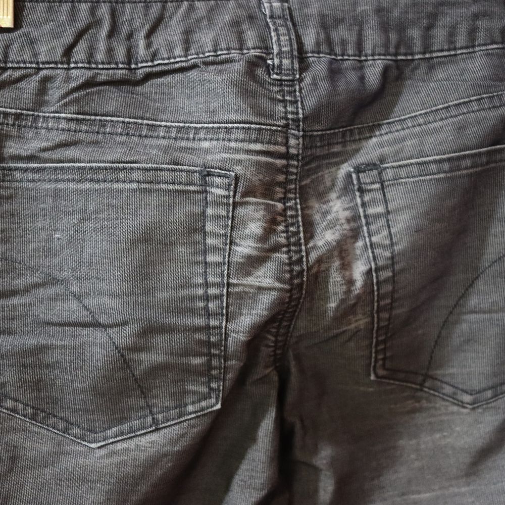 Joe Jean's Gray Burnout Distressed Ever Blue Straight Leg Jean's 12 - Picture 4 of 16